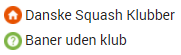 Dansk Squash Klubber