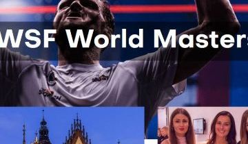 Deltag i World Squash Masters i Polen - august 2020
